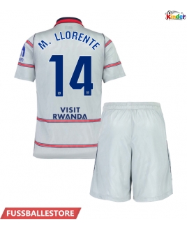 Günstige Atletico Madrid Marcos Llorente #14 3rd trikot Kinder 2026-27 Kurzarm (+ Kurze Hosen)